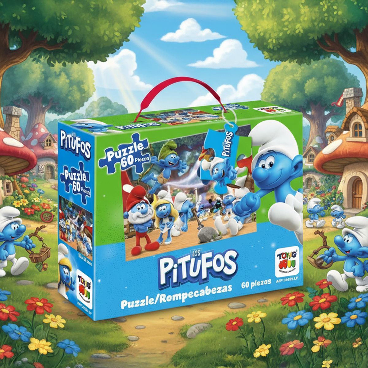 PITUFOS - Puzzle 60 Piezas - Los Pitufos