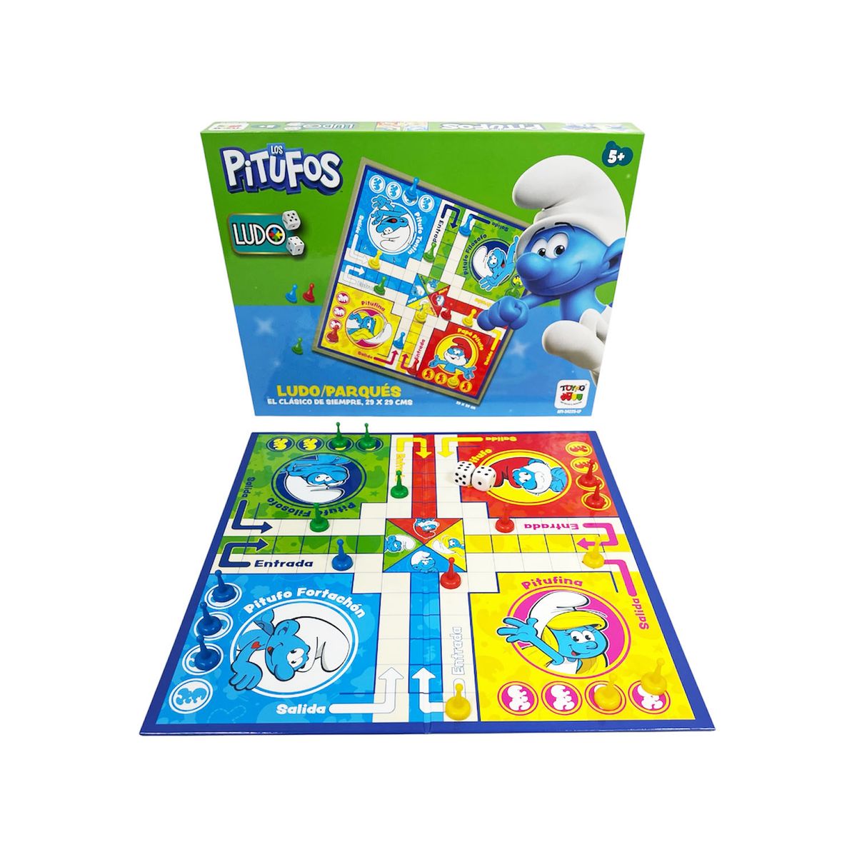 PITUFOS - Juego de Mesa Ludo Los Pitufos - Los Pitufos