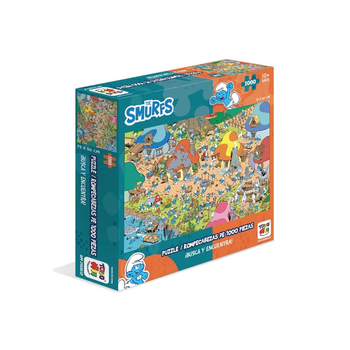 PITUFOS - Puzzle 1000 Piezas - Los Pitufos