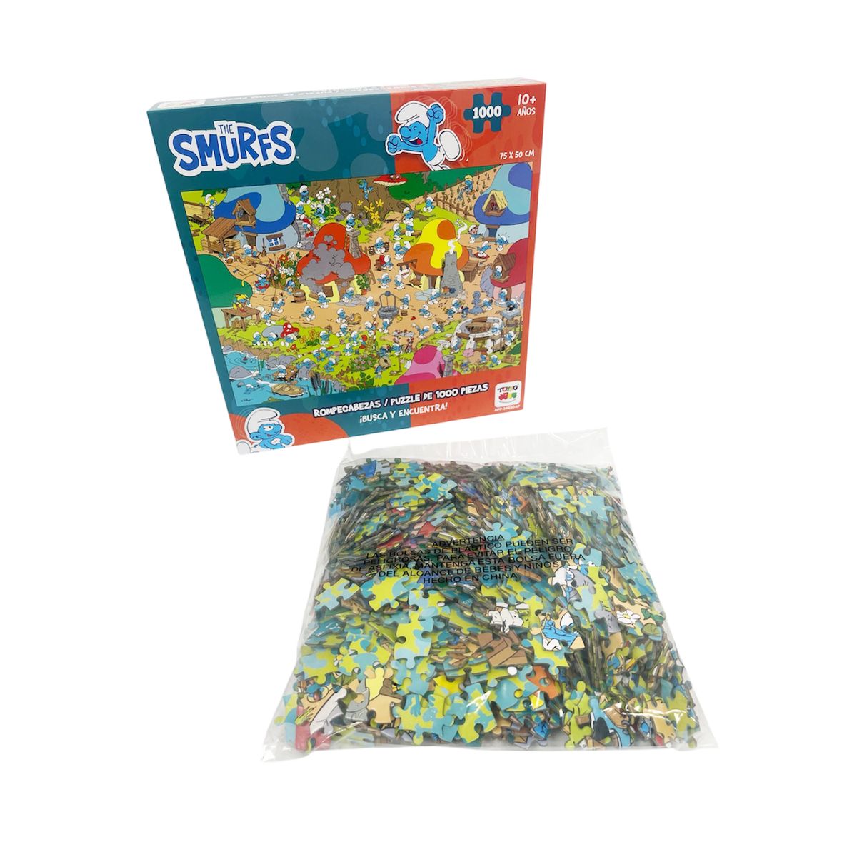 PITUFOS - Puzzle 1000 Piezas - Los Pitufos