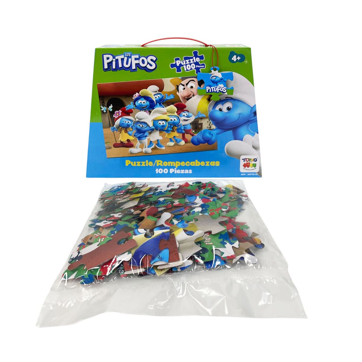 PITUFOS - Puzzle 100 Piezas - Los Pitufos