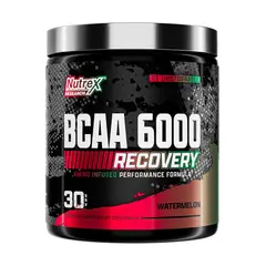 NUTREX RESEARCH - Bcaa 6000 Recovery Nutrex Aminoacidos 225gr En Polvo Sandia