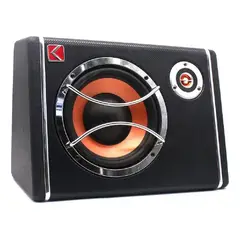 U BUY - Subwoofer Plano Amplificado Parlante+ Kit Instalación