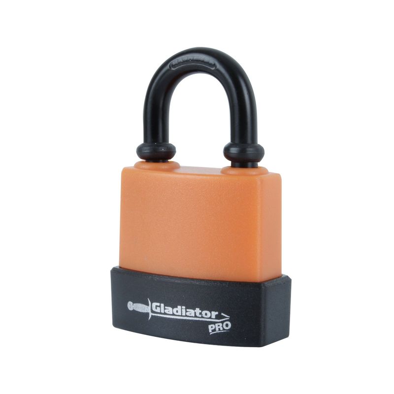 GLADIATOR - CANDADO RECTANGULAR WATERPROOF 45mm GLADIATOR
