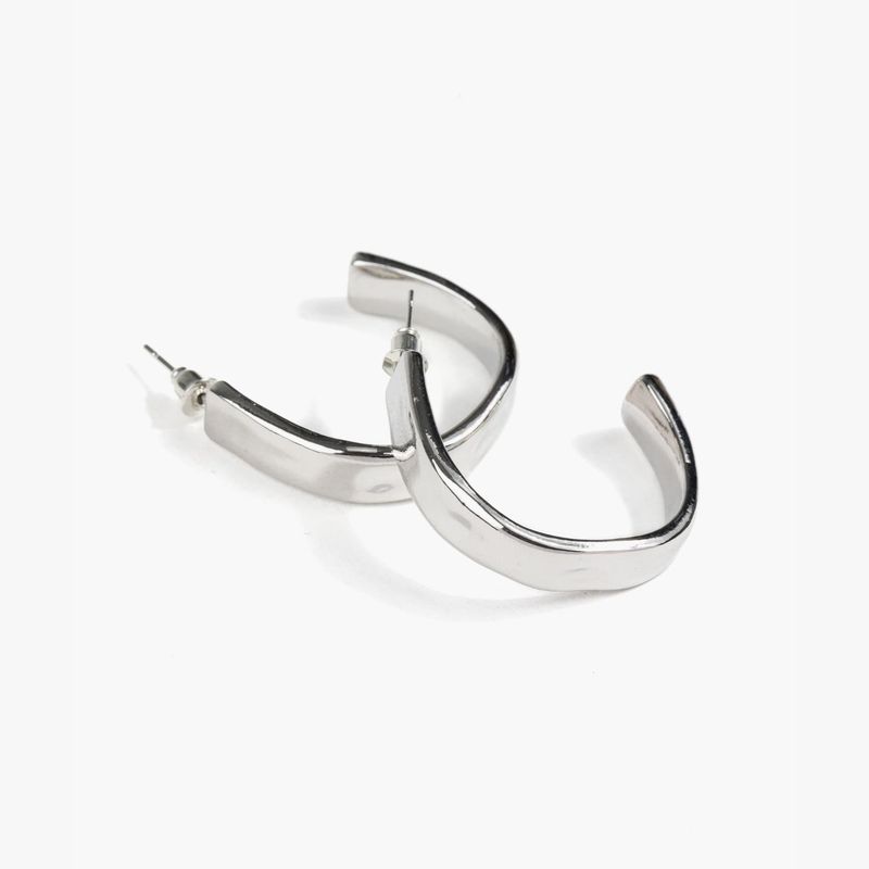 LOUNGE - Aros Mujer Argollas Gruesas Irregulares