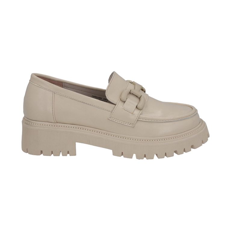 Mocasin Mujer Beige Adela