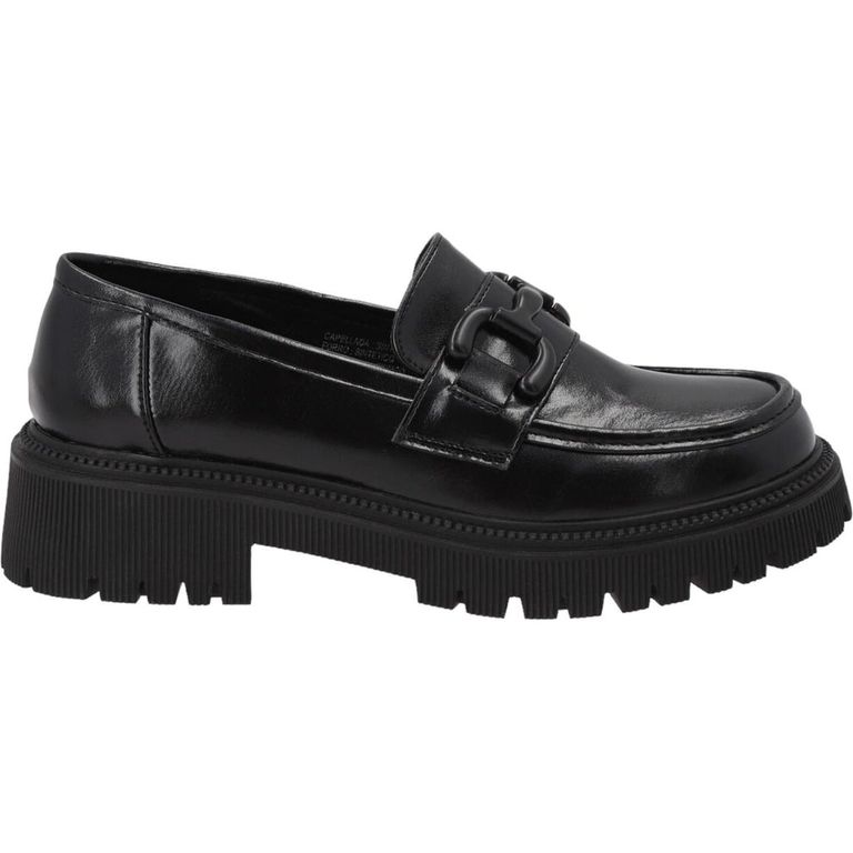 Mocasin Mujer Negro Adela