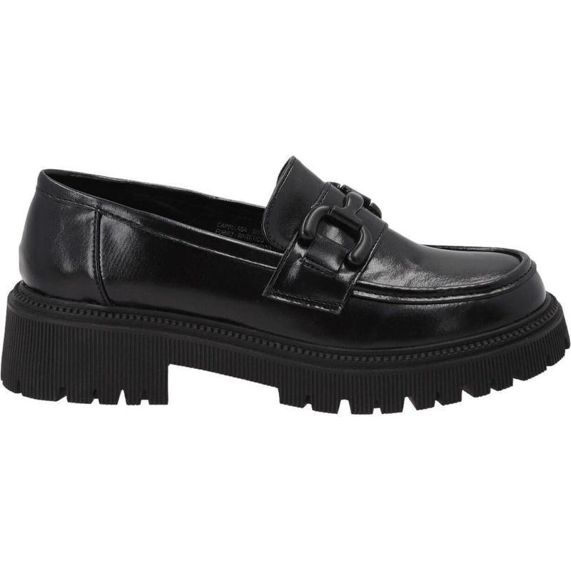 DETOGNI - Mocasin Mujer Negro Adela Detogni