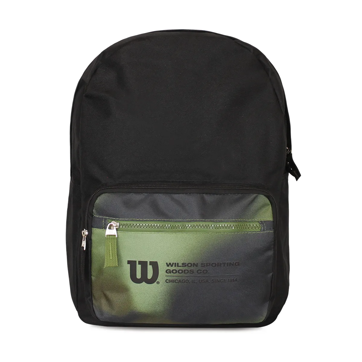 WILSON - Mochila Portland negro-verde Wilson