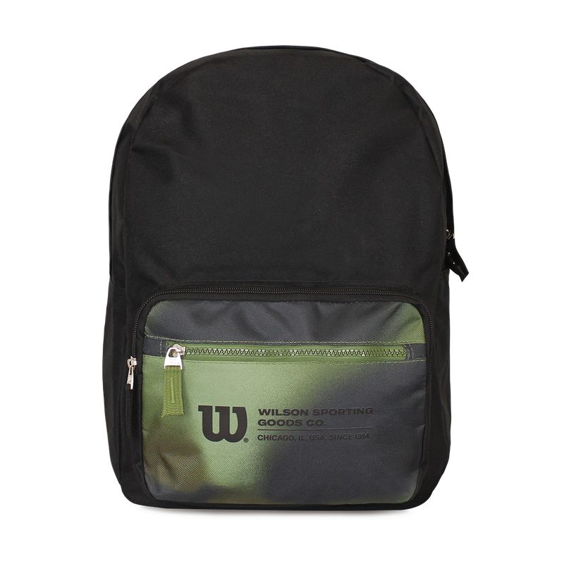 WILSON - Mochila Portland negro-verde Wilson