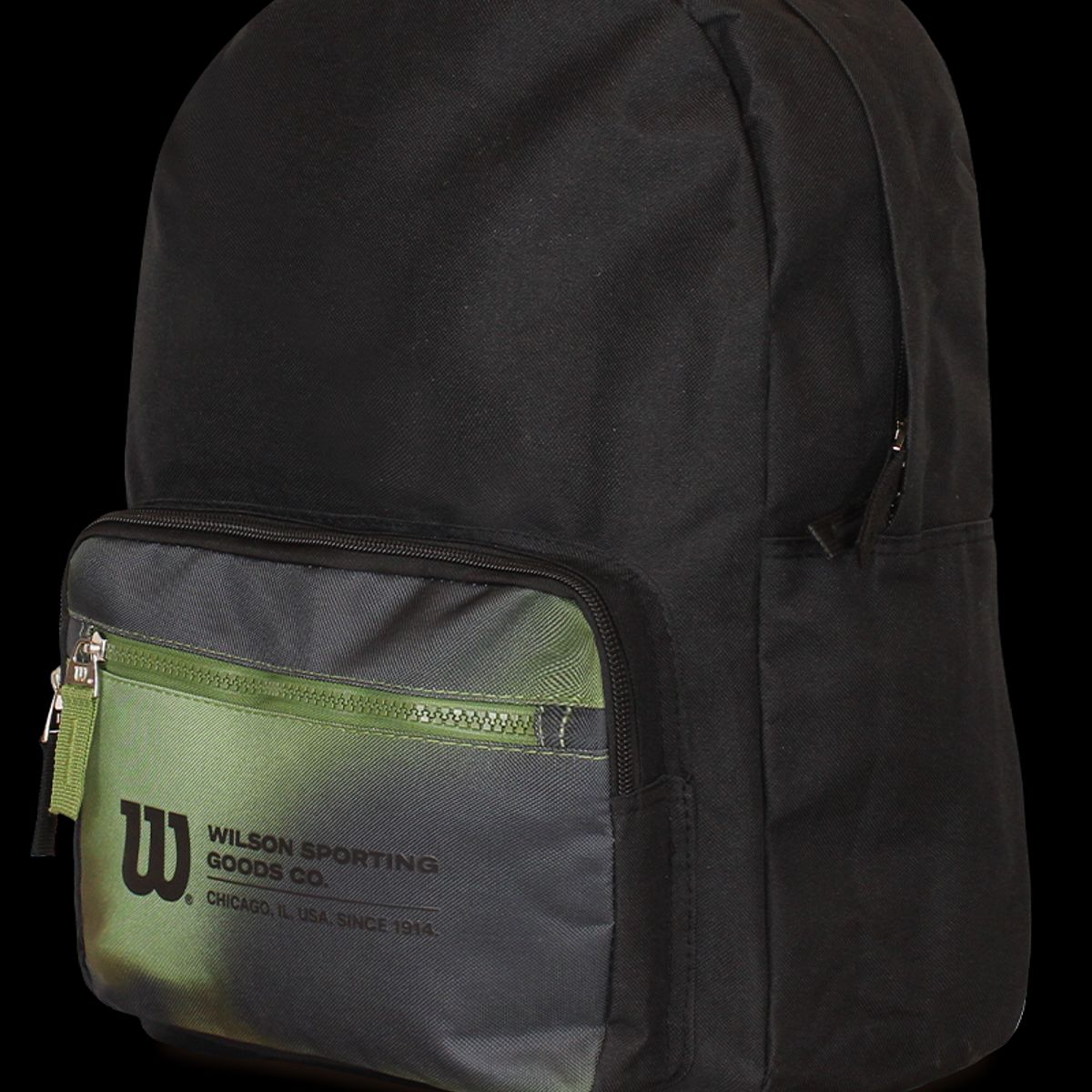 WILSON - Mochila Portland negro-verde Wilson