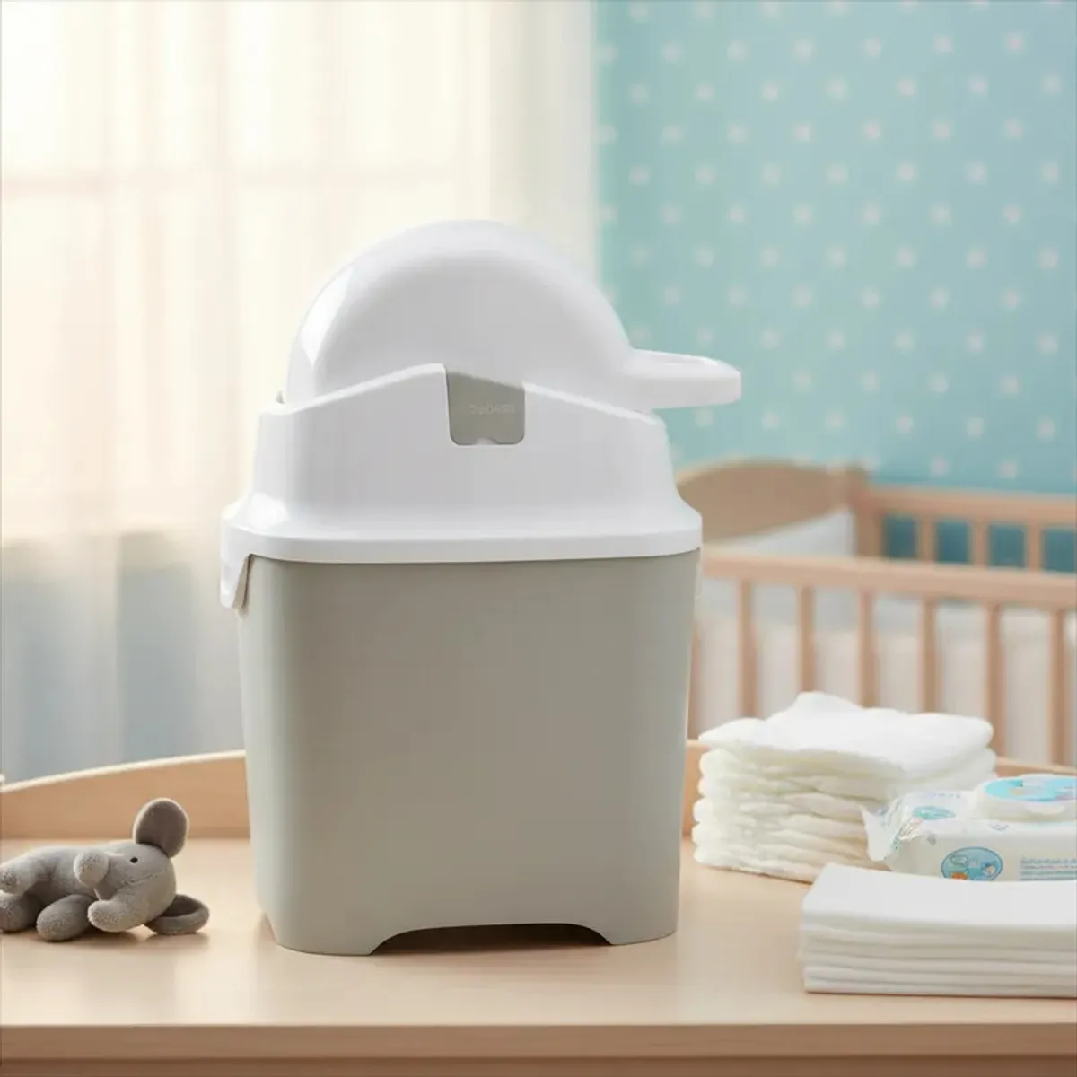 BEBESIT - Contenedor de Pañales Beige Bebesit