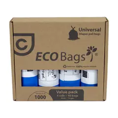 BEBESIT - Bolsas Basura EcoBags 4x40