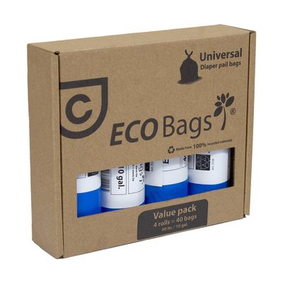 Imagen 2 del producto Bolsas Basura EcoBags 4x40