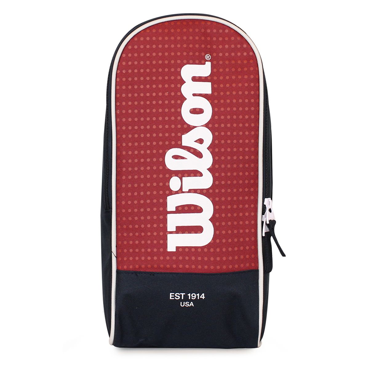 WILSON - Bolso botinero para zapatos Wilson Manchester burdeo