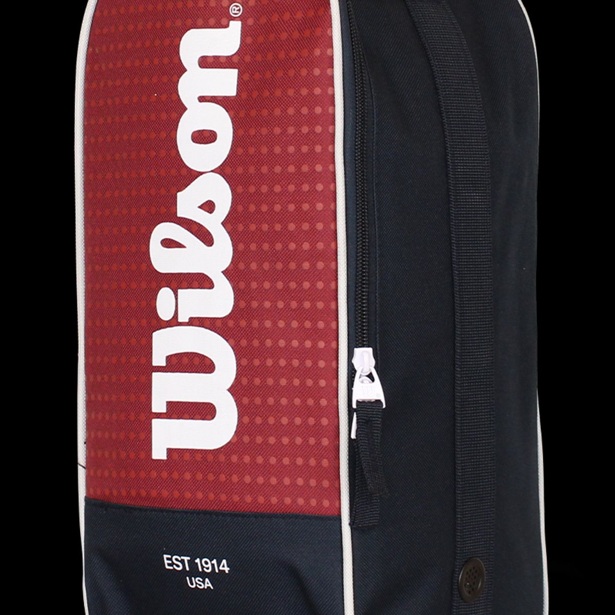 WILSON - Bolso botinero para zapatos Wilson Manchester burdeo