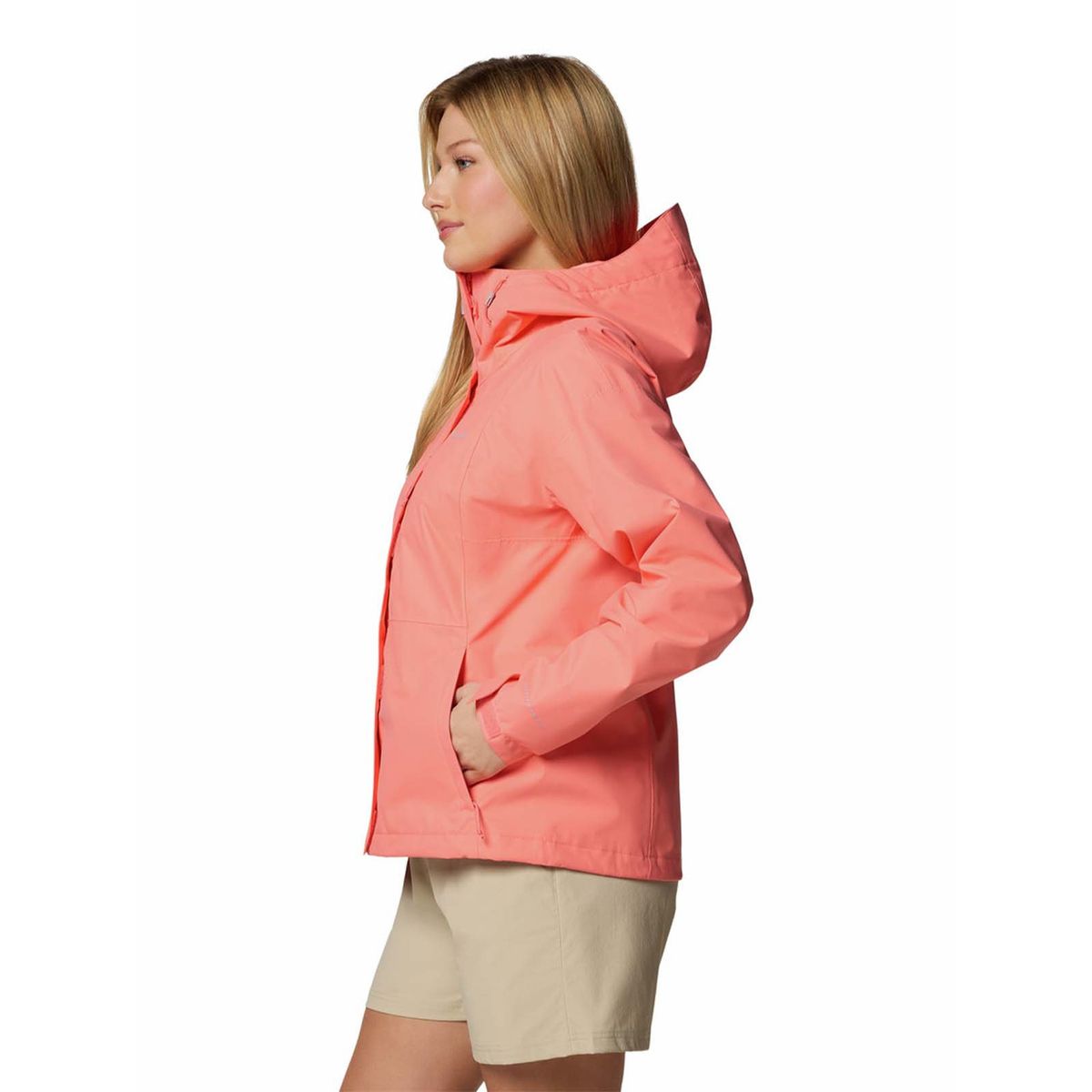 COLUMBIA - Cortaviento imperm Mujer Hikebound Ii Rosado COLUMBIA