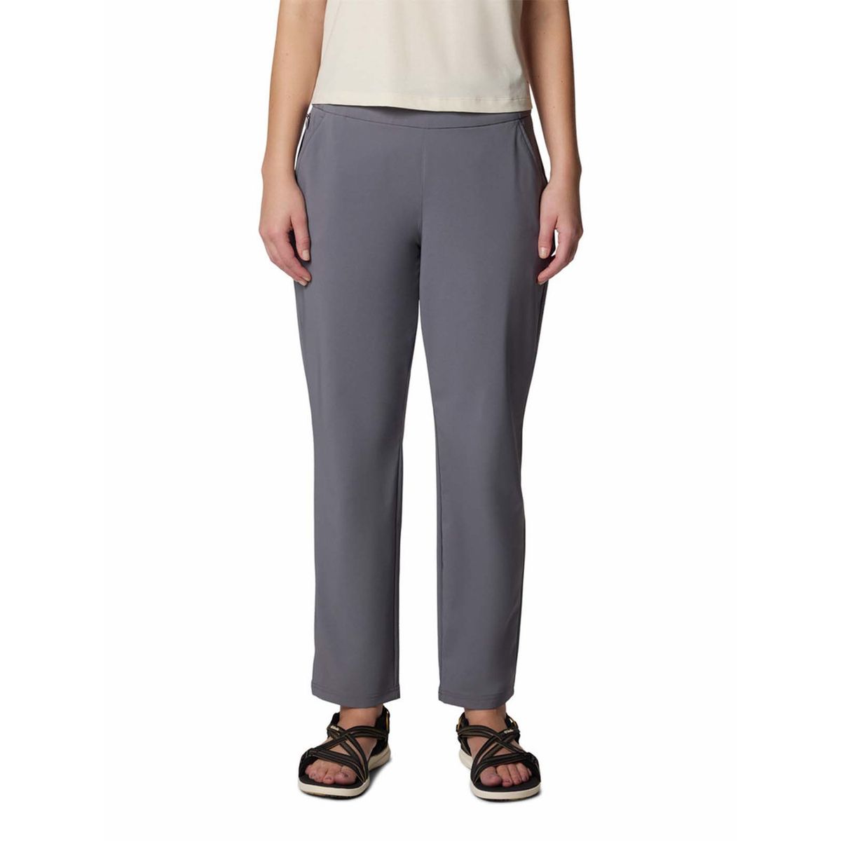 COLUMBIA - Pantalón Mujer All Seasons Pull-On Gris COLUMBIA