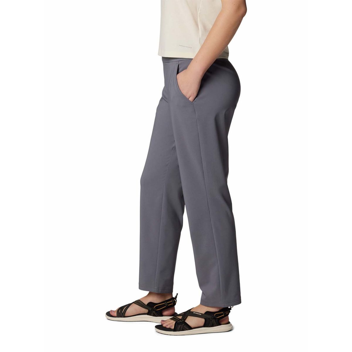 COLUMBIA - Pantalón Mujer All Seasons Pull-On Gris COLUMBIA
