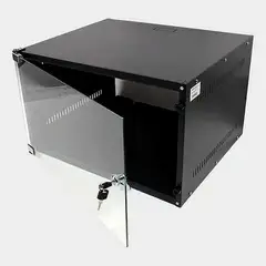 GENERICO - Gabinete Mural Sin Tapa Trasera Armable 6U 19″