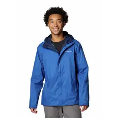COLUMBIA - Cortaviento Impermeable Hombre Azul