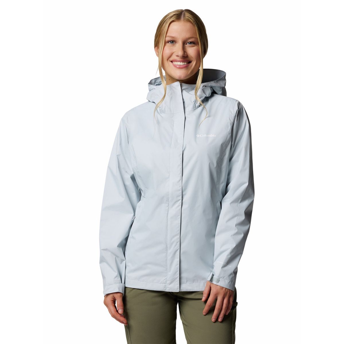 COLUMBIA - Cortaviento impermeable Mujer Arcadia II Gris COLUMBIA