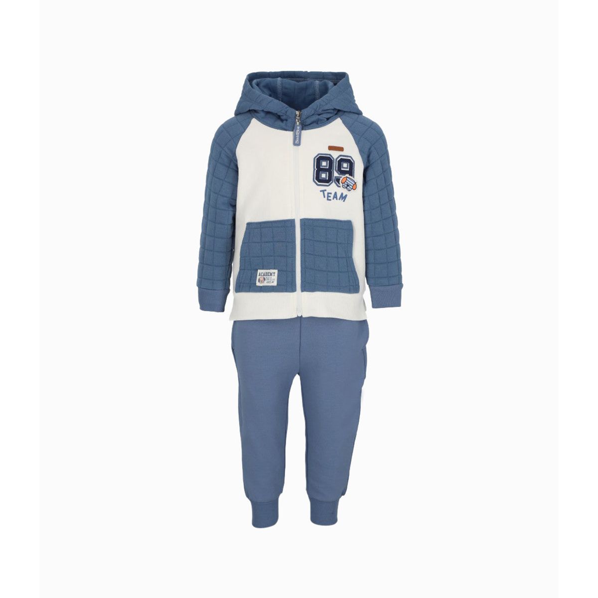 BLACK AND BLUE - Buzo bebés básico celeste Black and Blue