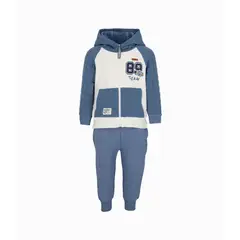 BLACK AND BLUE - Buzo bebés básico celeste