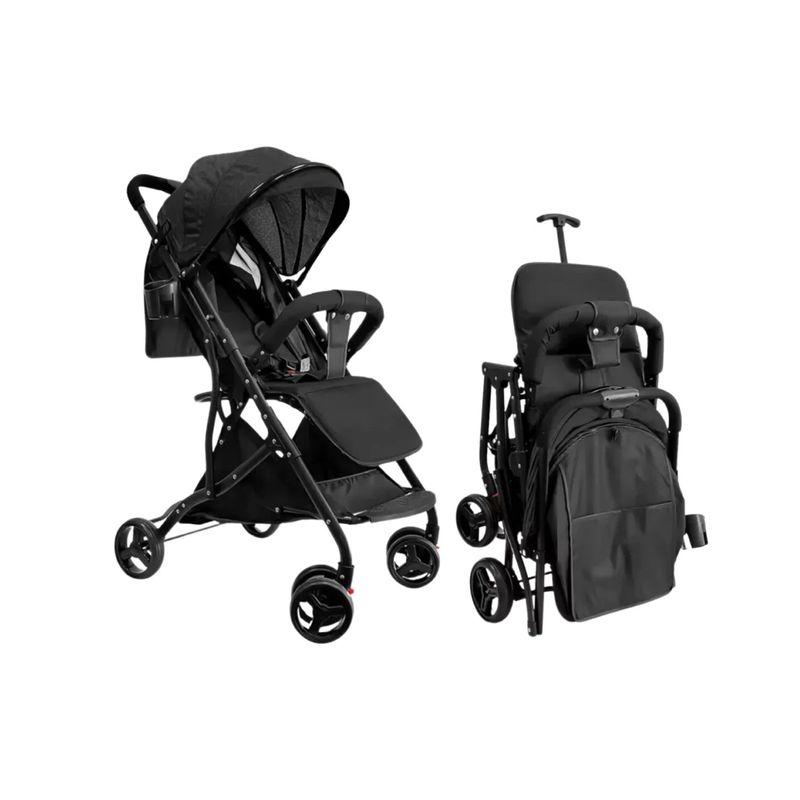 LUMAX - Coche Plegable Premium Kids Paragüita 3 posiciones