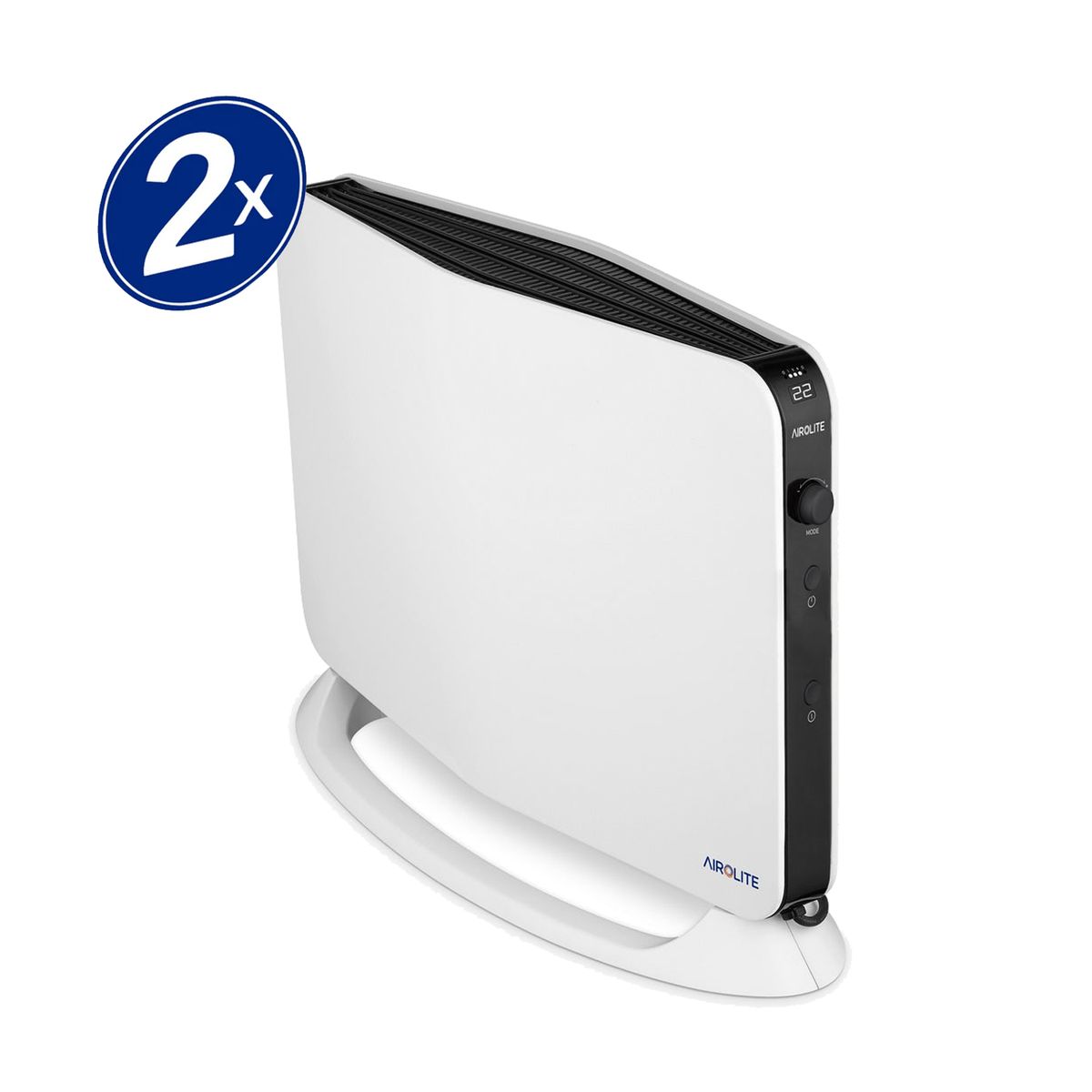 AIROLITE - PACK X2 CONVECTOR ELECTRICO DIGITAL CO-DE 2000