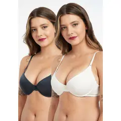 KAYSER - PACK 2X Sosten Push Up Microfibra P250022