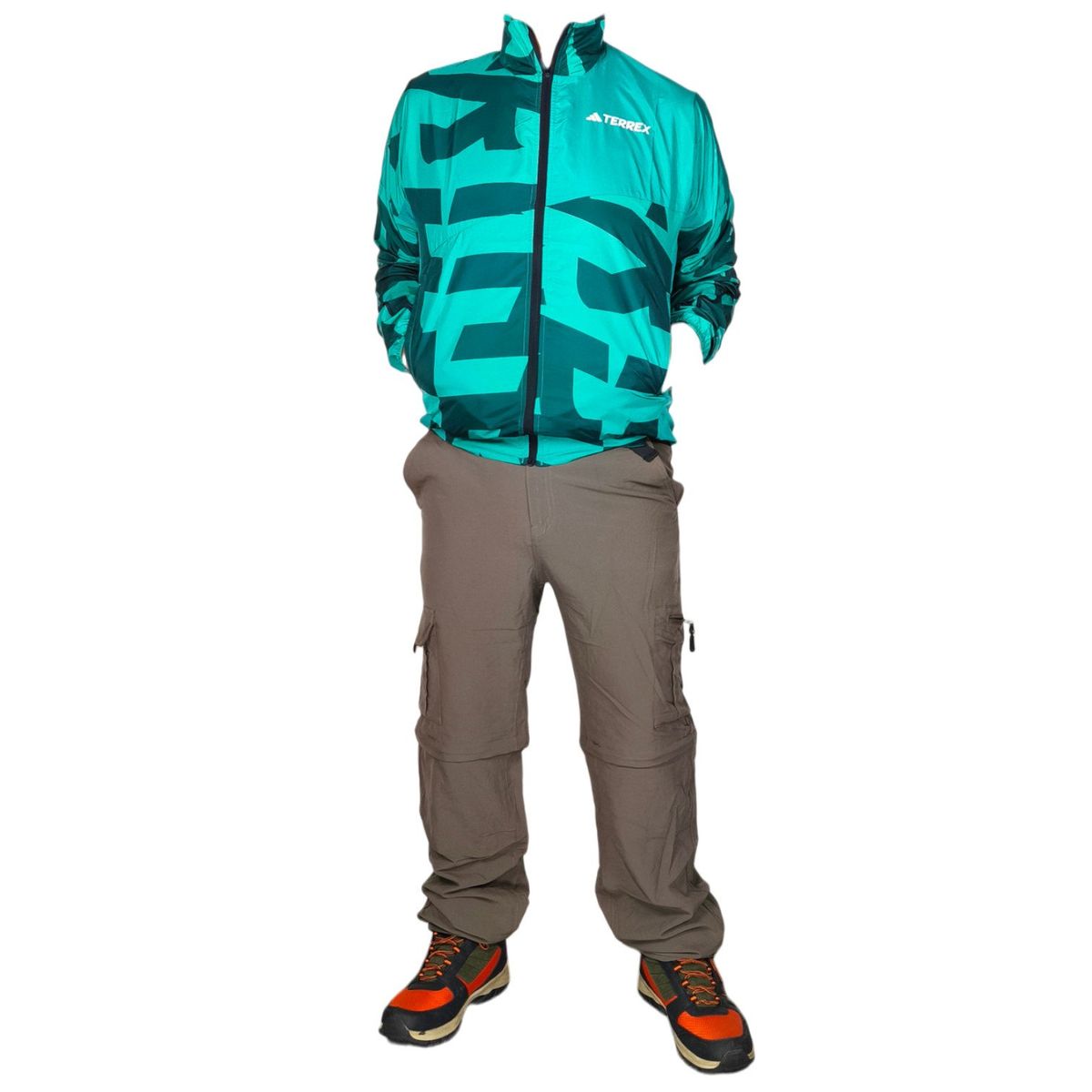 BLUE MOUNTAIN - Pantalón Outdoor Hombre Trekking 2 en 1