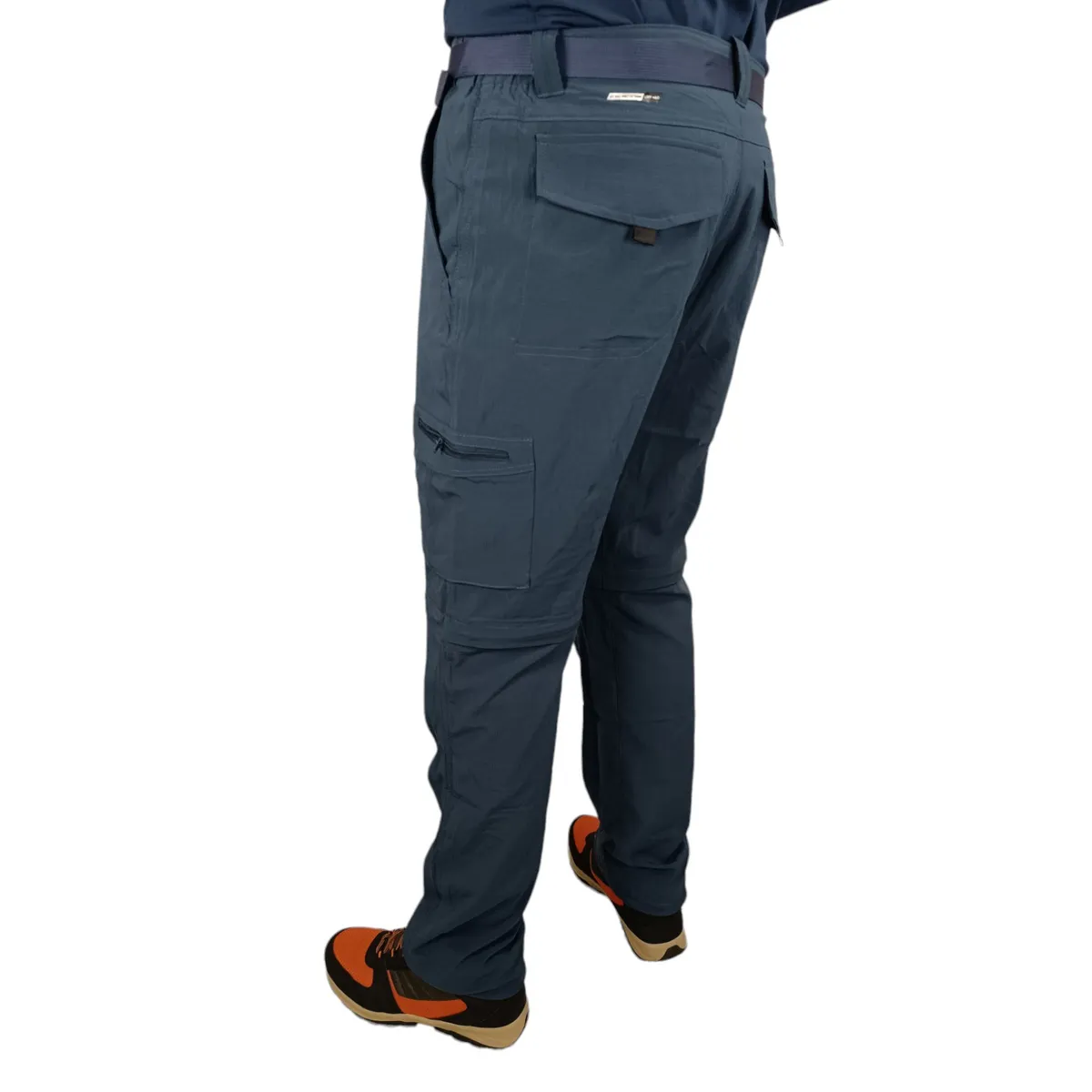 BLUE MOUNTAIN - Pantalón Outdoor Hombre Trekking 2 en 1