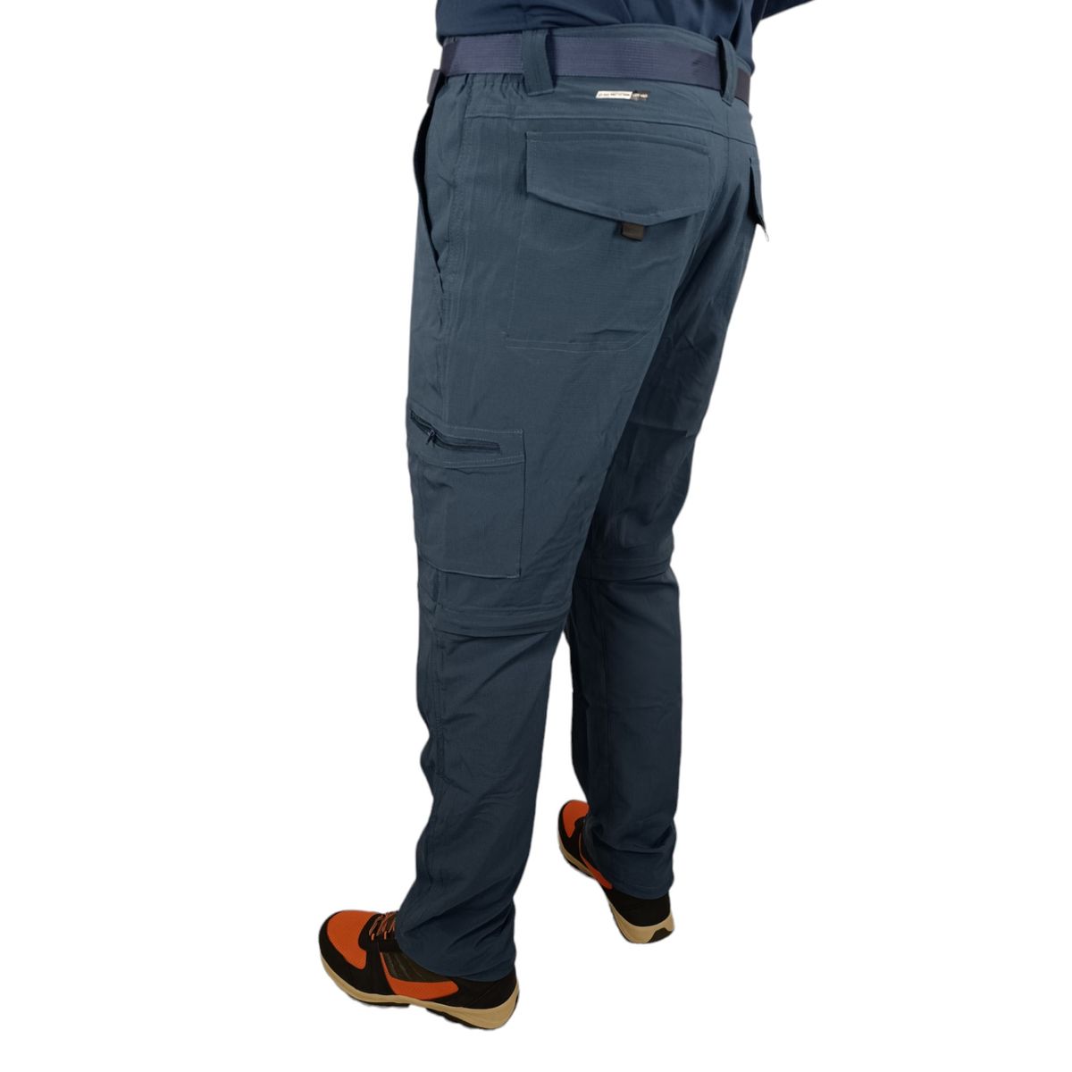 BLUE MOUNTAIN - Pantalón Outdoor Hombre Trekking 2 en 1