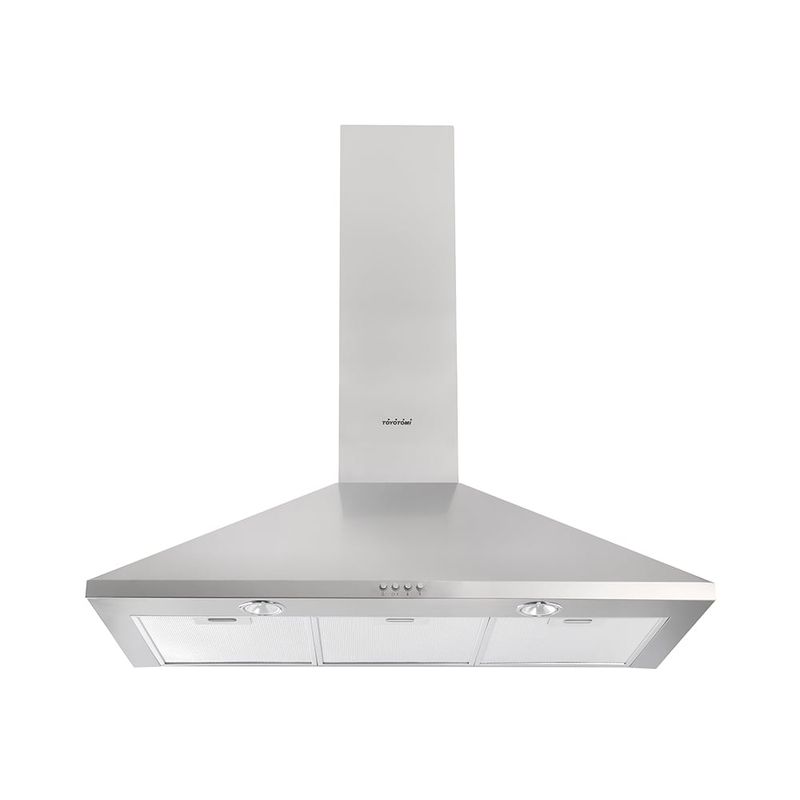 TOYOTOMI - Campana Piramidal Acero Inoxidable 90 cm  CP-PIR90