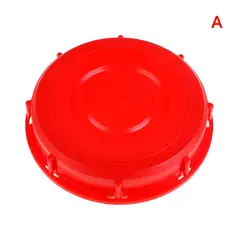GENERICO - Tapa IBC De Agua De 1000 Litros Antiderrame Tapa Rosca Color Rojo