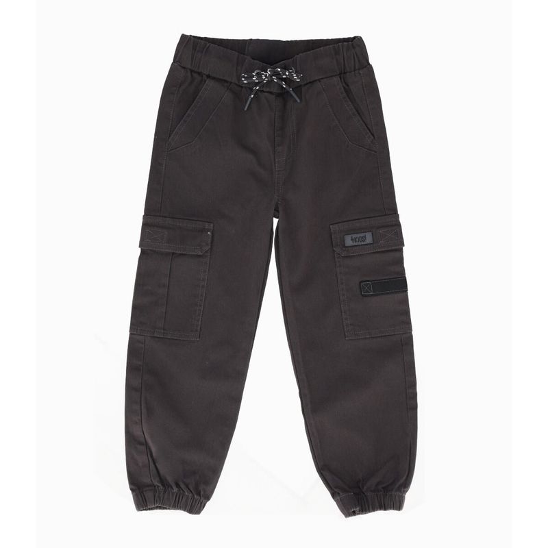 4KIDS - Pantalón niño jogger gris 4 Kids