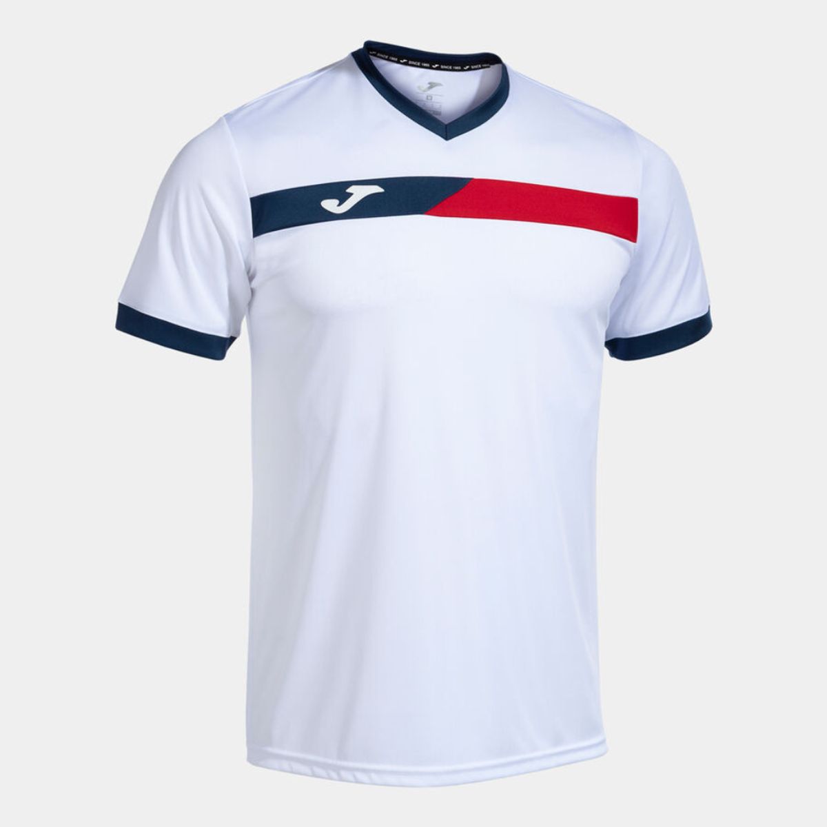 JOMA - Joma Polera Padel Manga Corta Court Blanco