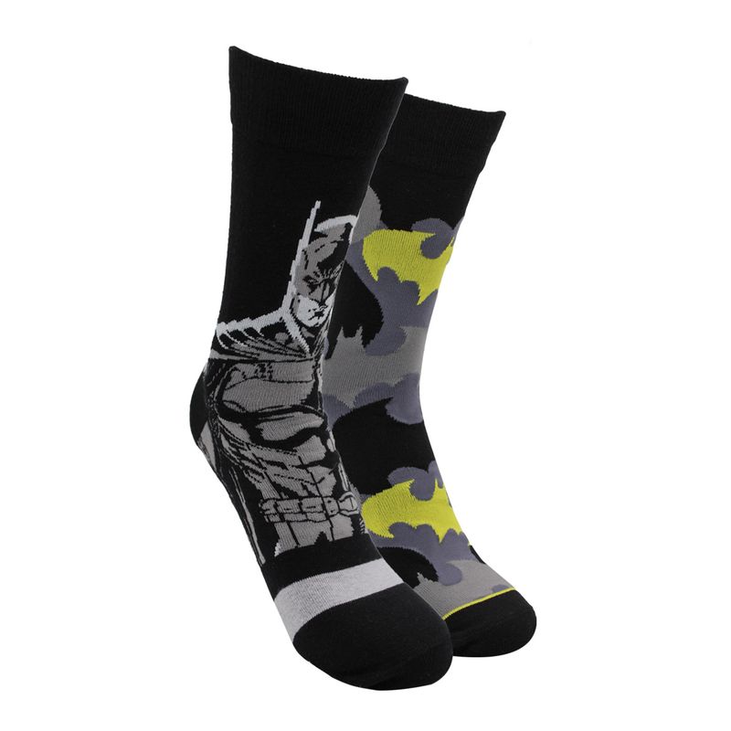 TOP - Calcetines Largos Algodón Pack 2 DC Batman Top