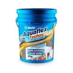 MAPEI - AQUAFLEX TECHOS PLUS BLANCO - Membrana Impermeabilizante 20Kg.