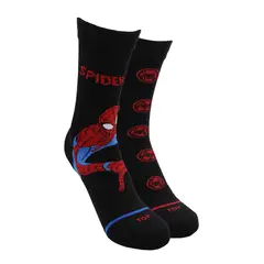 TOP - Calcetines Largos Niño Algodón Marvel Spider Man Pack 2 C1
