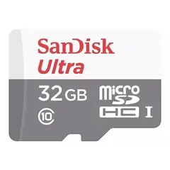 SANDISK - Tarjeta De Memoria MicroSD 32Gb + Adaptador 100mbs