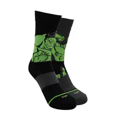 TOP - Calcetines Largos Niño Algodón Marvel Hulk Pack 2 C2