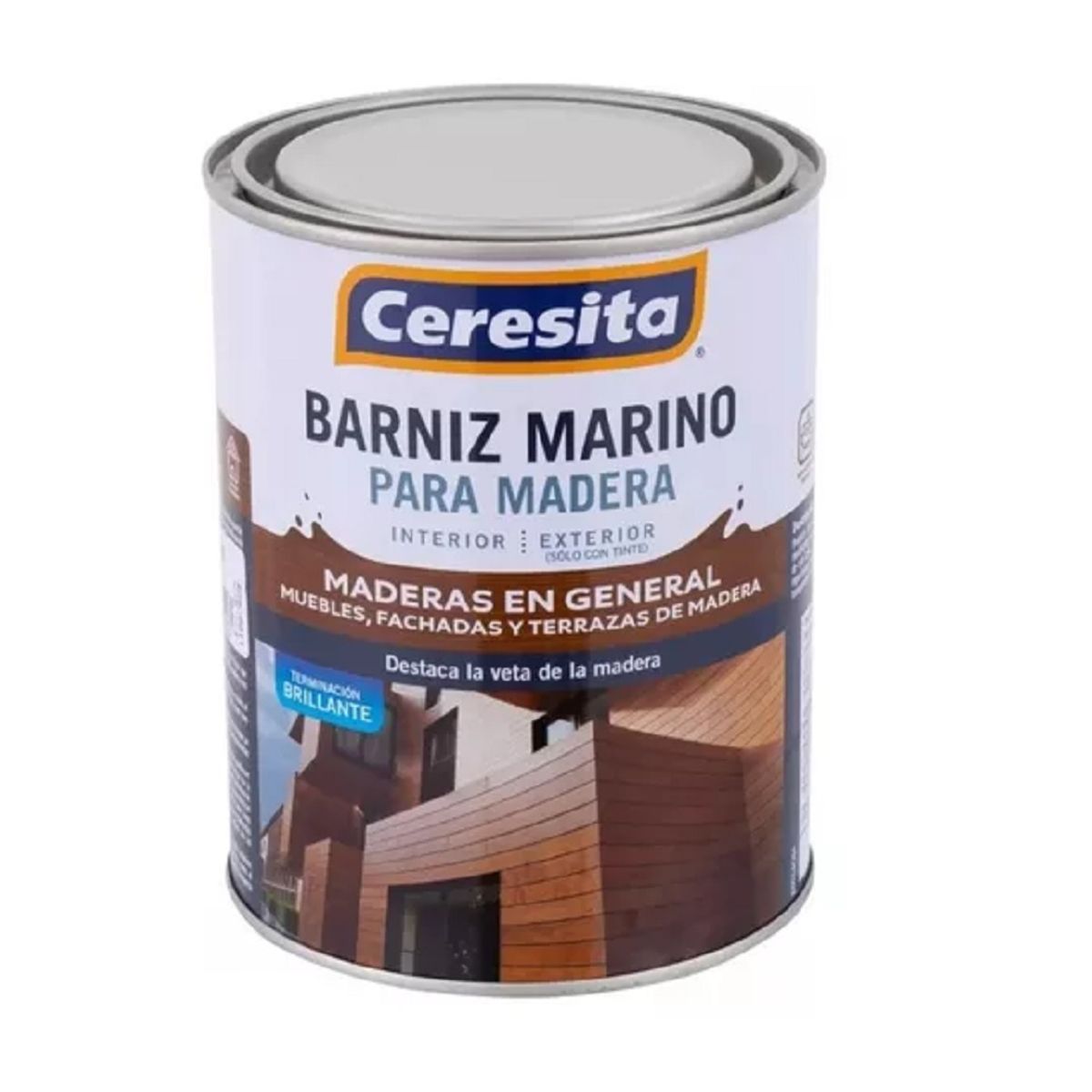 CERESITA - BARNIZ MARINO CERESTAIN CASTAÑO un cuarto GL