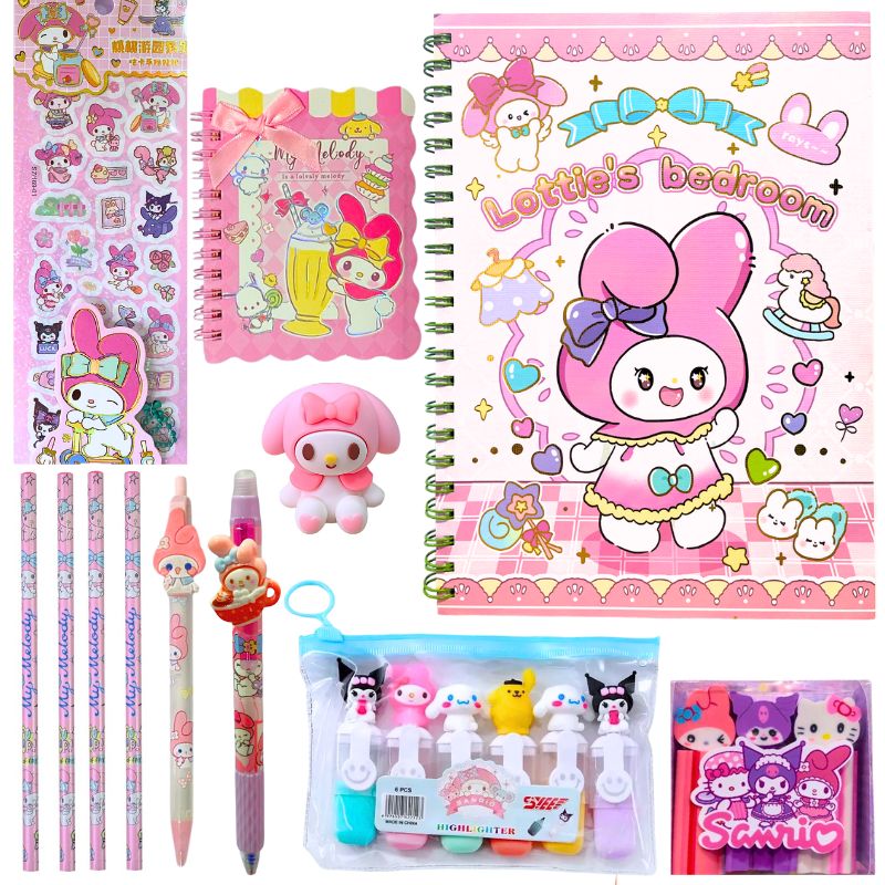 GENERICO - Box Regalo Papelería Kawaii My Melody