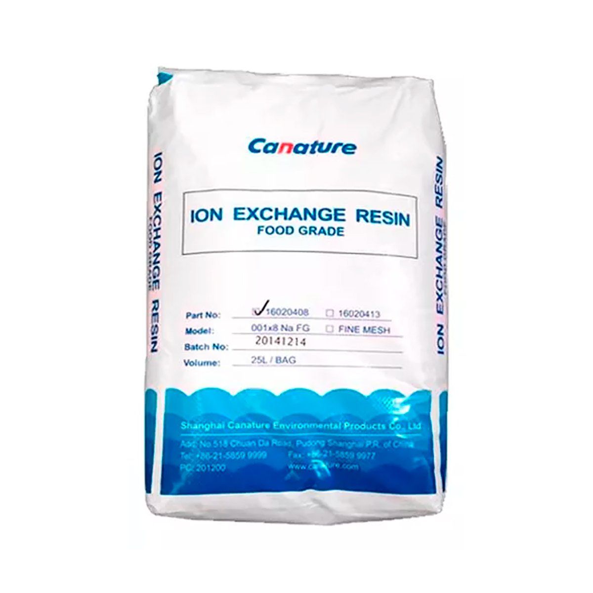 TERMIC - Saco de Resina de intercambio Iónico de 25 L para Ablandadores de Agua