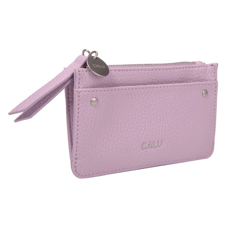 CALU - Billetera Tarjetero Sophie PU Palo Rosa Calu