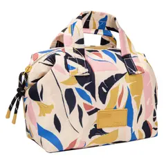 CALU - Neceser Microfibra Gala Flores Beige
