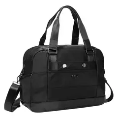 CALU - Bolso Cartera Ursula Microfibra Negro