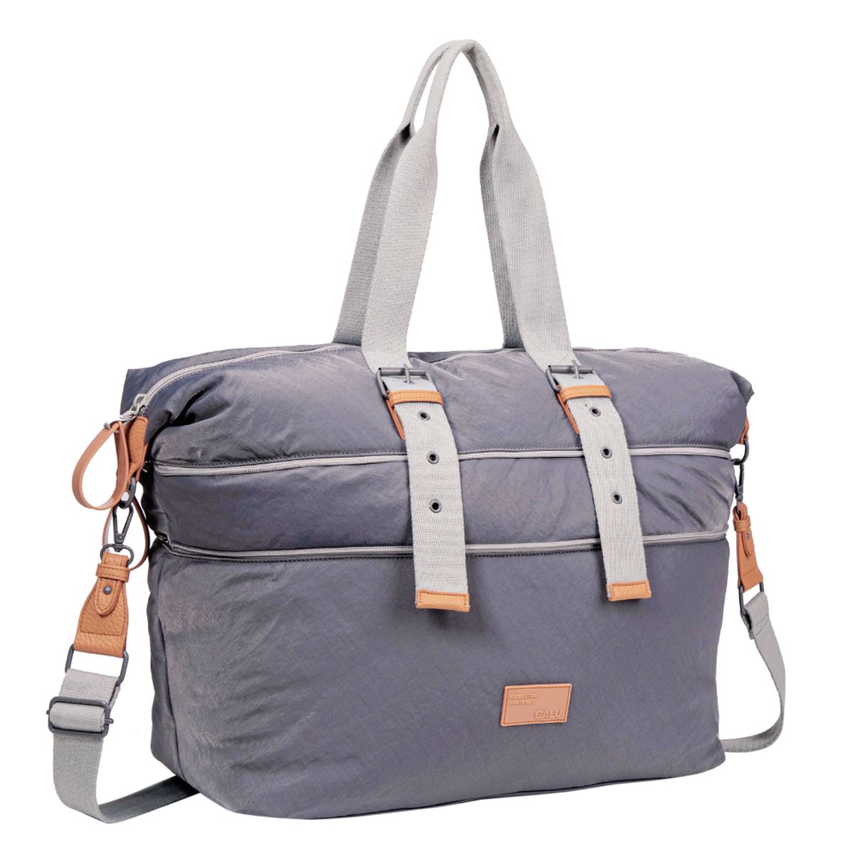 CALU - Bolso Cartera Expandible Montana Azul Calu